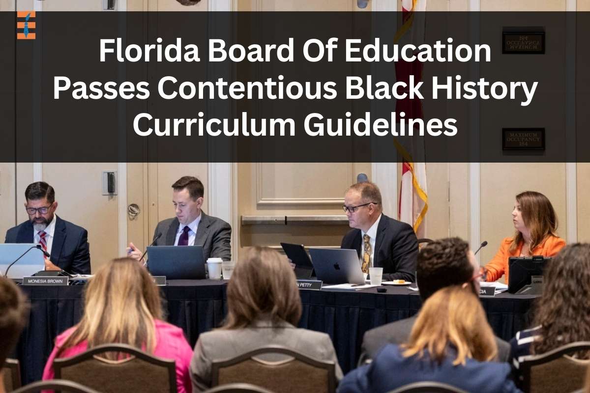 Florida Board Of Education Passes Contentious Black History Curriculum ...