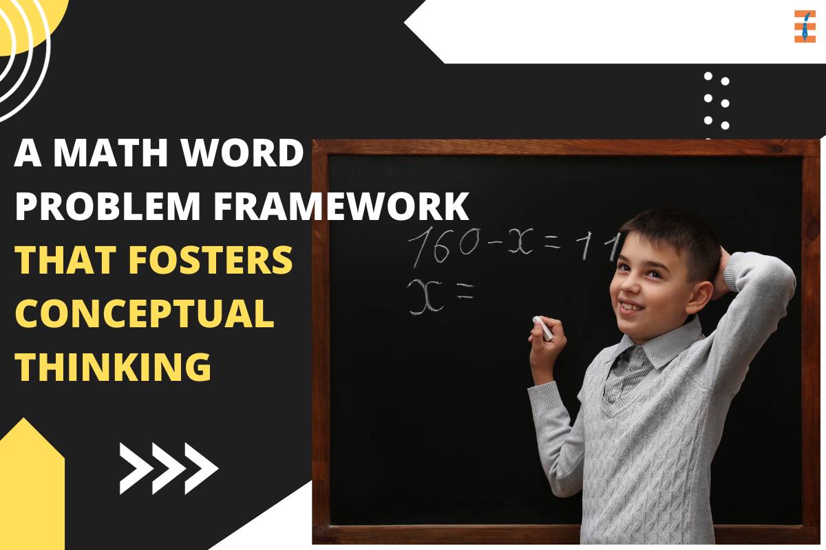 A Math Word Problem Framework That Fosters Conceptual Thinking