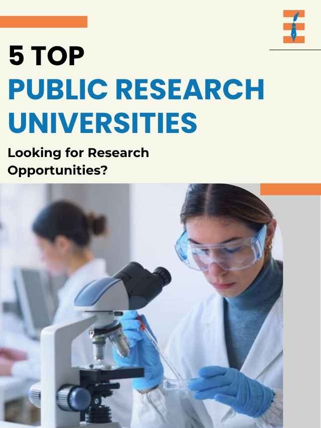 Top Public Research Universities Offering Best Research Opportunities | Future Education Magazine