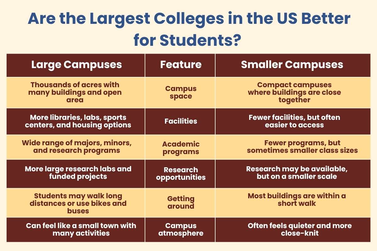 The Largest Colleges in the US Are Much Bigger Than You Think | Future Education Magazine