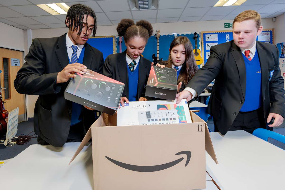 Amazon Music UK Schools Get Recording Studios And Instruments | Future Education Magazine